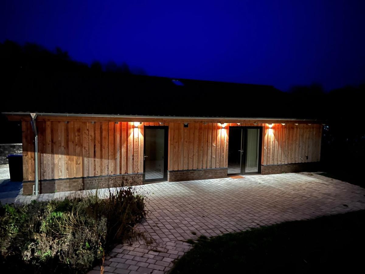 Ferienhaus Auszeit Mit Sauna Schwarz Exteriör bild