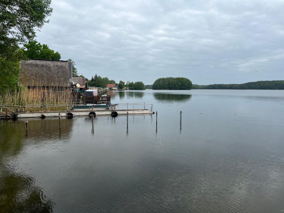 Ferienhaus Auszeit Mit Sauna Schwarz Exteriör bild