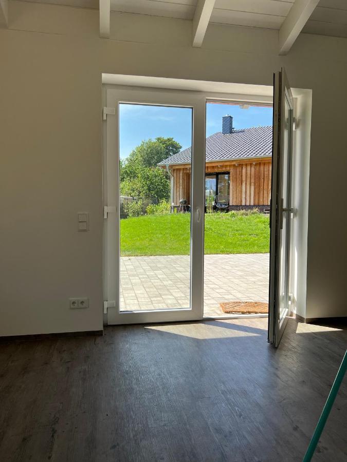 Ferienhaus Auszeit Mit Sauna Schwarz Exteriör bild